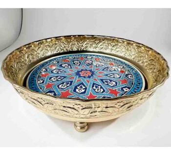 Copper Candy Bowl as a Congratulations Gift - Çini Evi