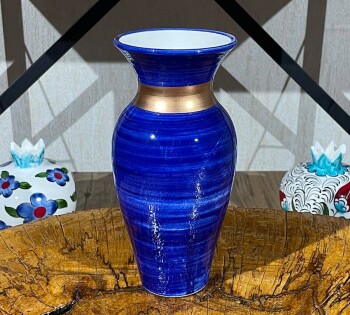 Corporate Iznik Ceramic Vase 18 cm - 1