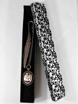 Couples sur la Barque – Marque-page en céramique d’Iznik - Çini Evi (1)