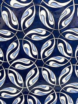 Custom Corporate Blue and White Iznik Ceramic Plate - 2