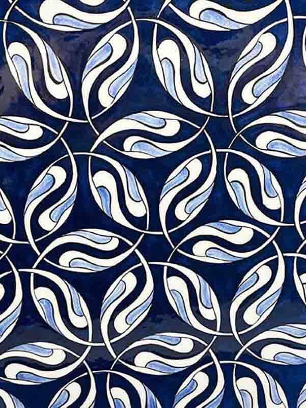 Custom Corporate Blue and White Iznik Ceramic Plate - 2