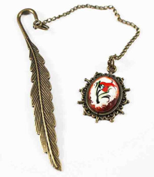 Custom Design Iznik Ceramic Bookmark - 1