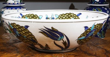 Sham-Style 30cm Iznik Bowl - 3