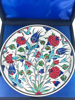 Engagement and Wedding Gift - Iznik Ceramic Plate - 3