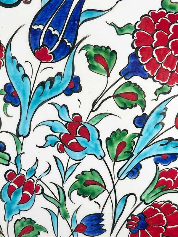 Engagement and Wedding Gift - Iznik Ceramic Plate - 2