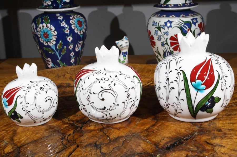 Ensemble de grenades motif tulipe unique et Haliç - 1