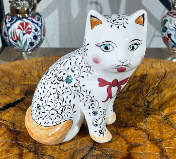 Figur Cat - Çini Evi