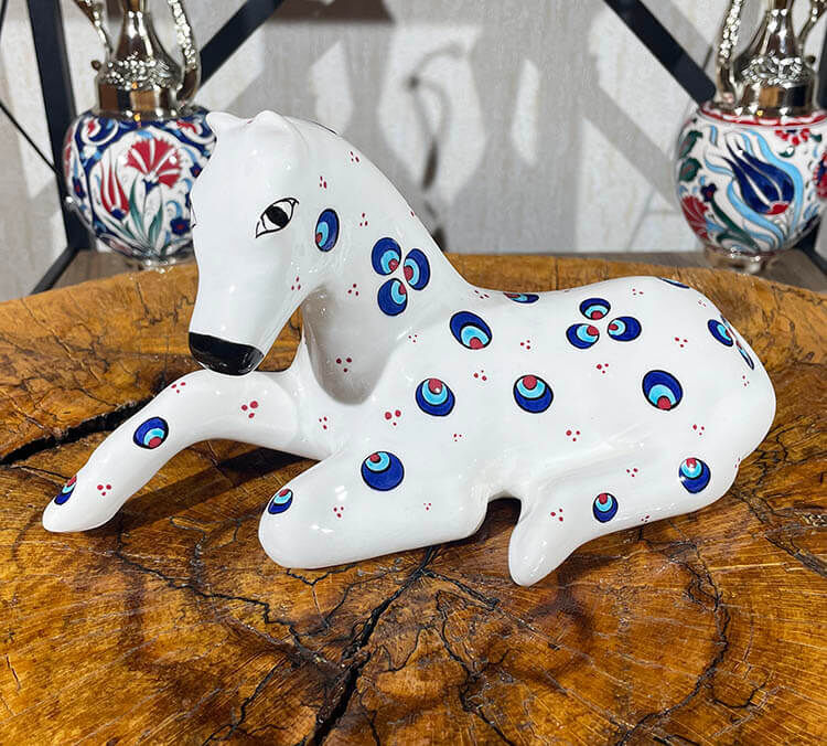 Figurine Cheval à Motif Cintemani - 1