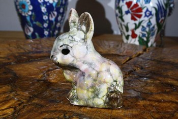 Figurine lapin en céramique d’Iznik - 2