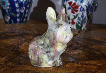 Figurine lapin en céramique d’Iznik - 3