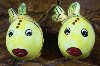 Figurines de carpes en céramique - Çini Evi