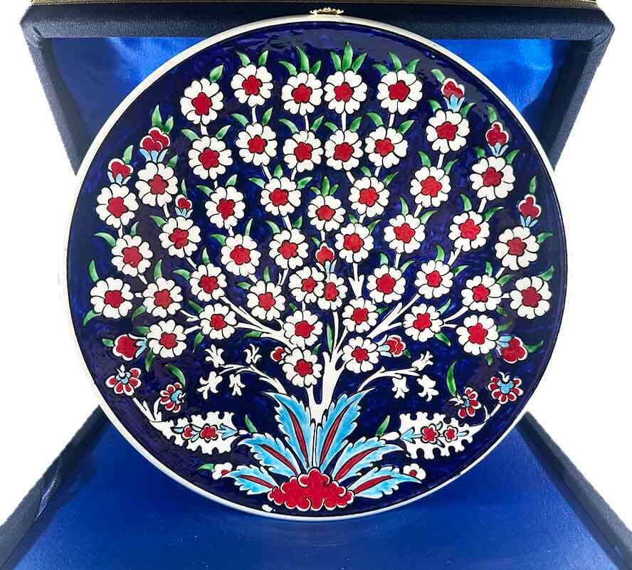 Firmengeschenk – Iznik-Keramikteller „Baum des Segens“ - 1