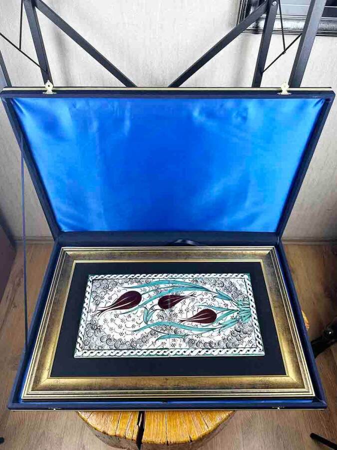 Firmenpräsent 20×40 cm Passepartout-Fliesenpanel - 3