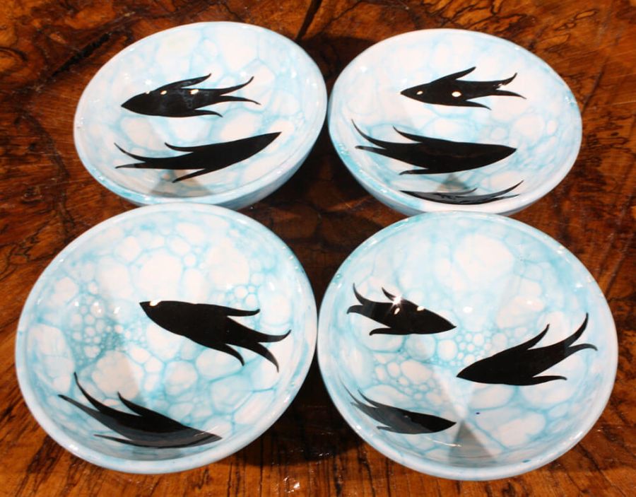 Fish Figure 4-Piece Bowl Set - 2