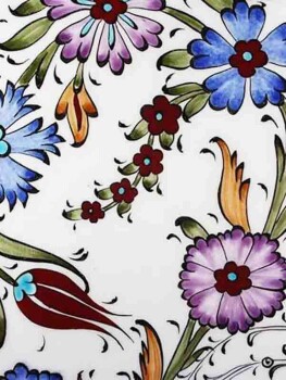 Geçmiş Olsun Hediyesi İznik Çini Tabak - Çini Evi (1)