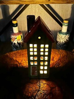 Iznik-Keramik-Kerzenhaus als Geschenk zum neuen Zuhause - 3