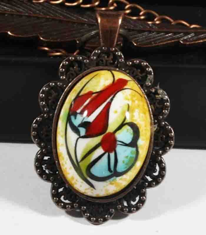 Gift for a Friend Iznik Ceramic Bookmark - 1