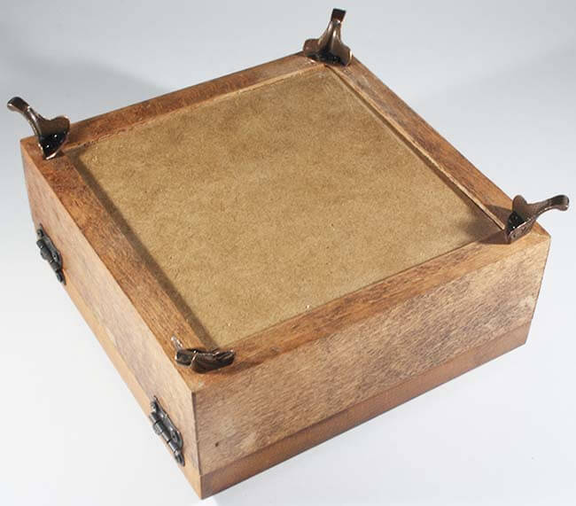 Gift for a man wood clock box