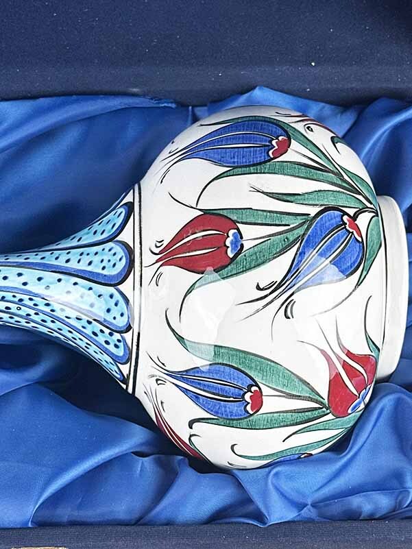 Official Protocol Gift Iznik Ceramic Vase - 2