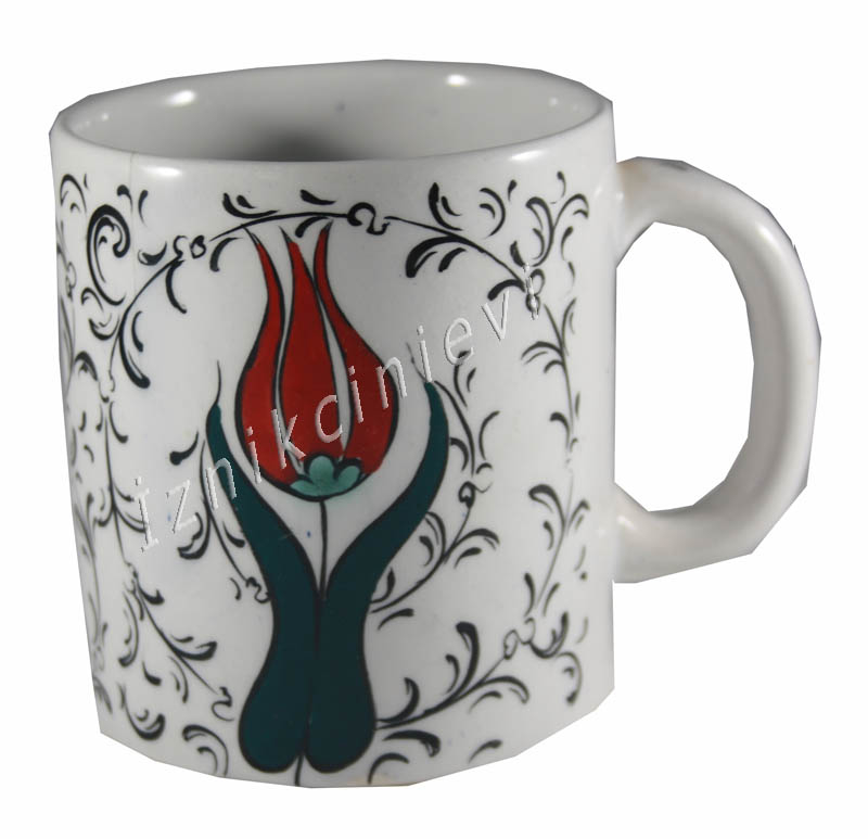 Halic and Tulip Pattern Mug - 1