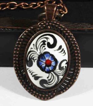 Haliç Desen Kitap Ayracı - Çini Evi