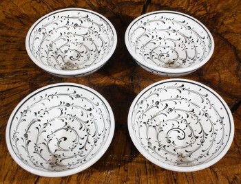 Halic Pattern 4-Piece Bowl Set - Çini Evi