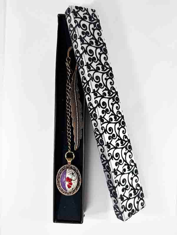 Halic Motif Iznik Ceramic Bookmark - 2