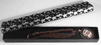 Haliç ve Kırmızı Yonca Kitap Ayracı - Çini Evi (1)