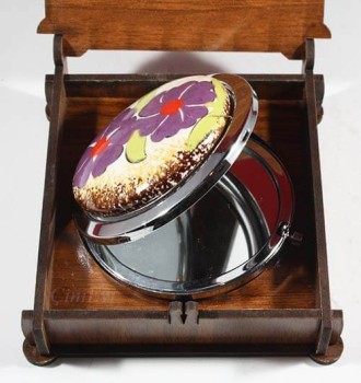 Herbal Pattern Mirror - Çini Evi (1)