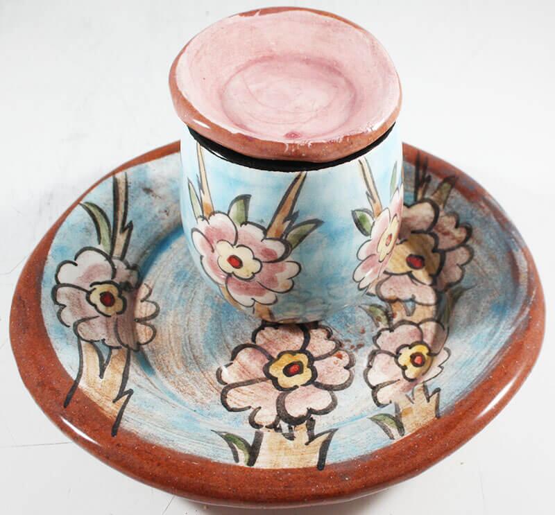 Lebensbaum gemusterte Bodenkaffeetasse - 3