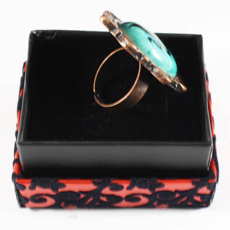 Herzrahmen-Motiv-Tulpenring - 2