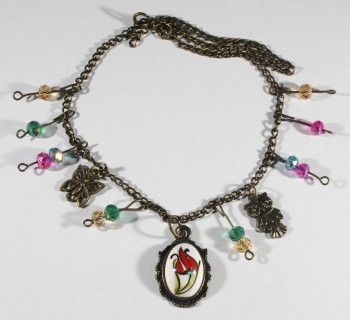 Holiday Gift – Handmade Iznik Tile Anklet - Çini Evi