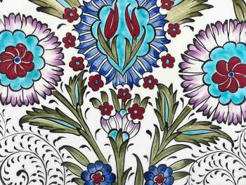 Home Gift Iznik Pottery Plate VIP - 3