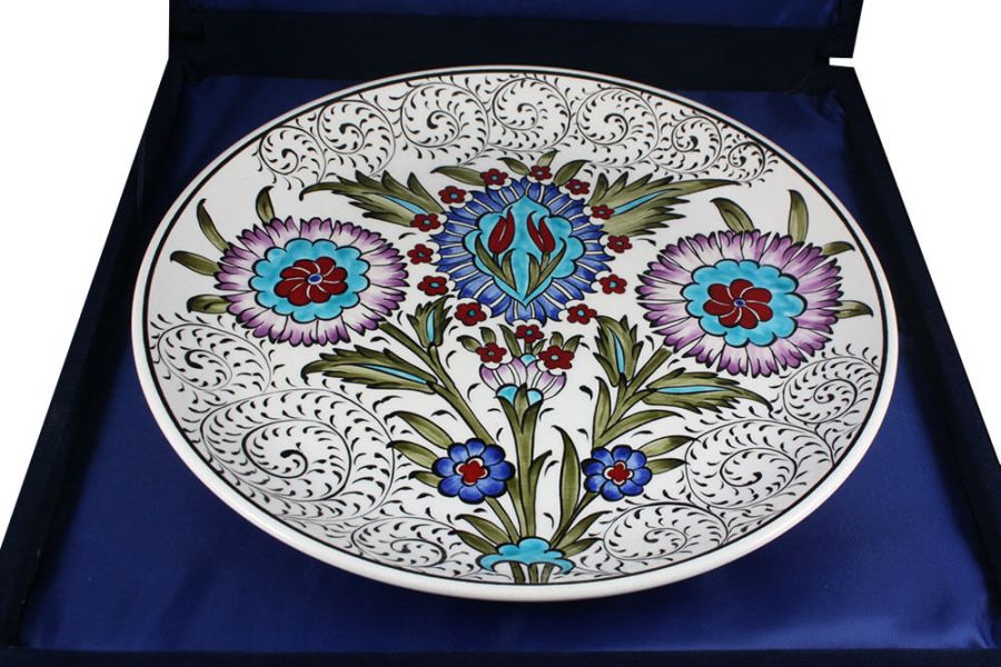 Home Gift Iznik Pottery Plate VIP - 2
