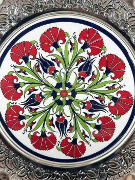 İş Ortaklığı Hediyesi Gümüş Tabak 25cm - 3