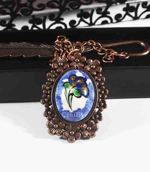 İznik Çini Kitap Ayracı - Çini Evi