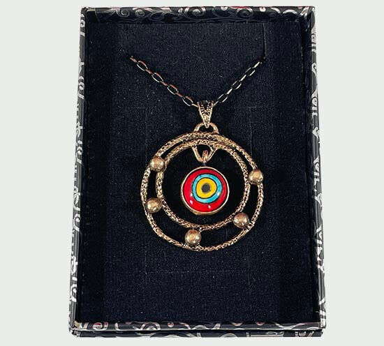 İznik Çinili Özel Kolye Ucu - 2