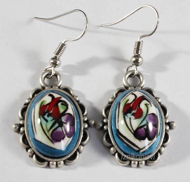 Iznik Earrings - 1