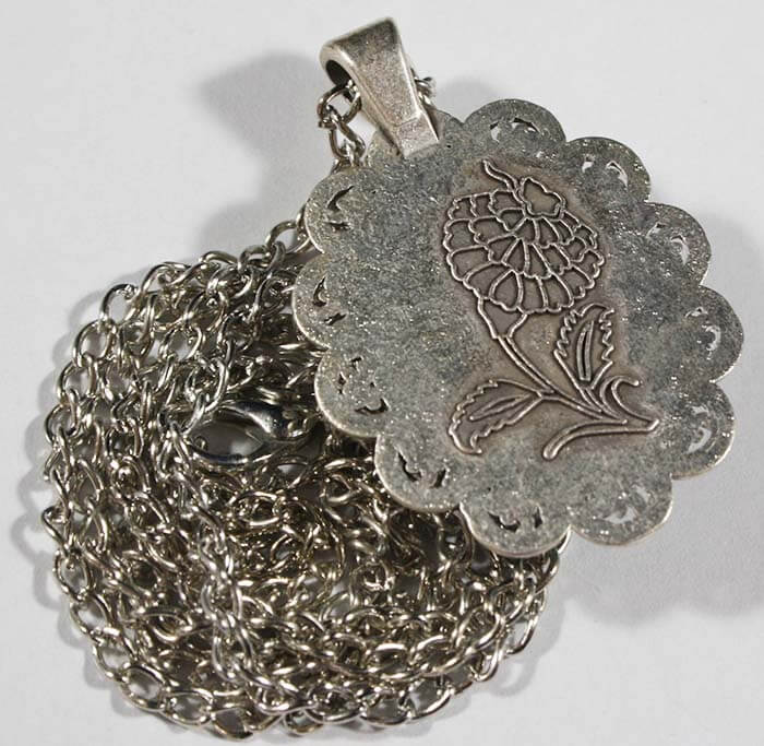 Iznik-Keramik-Anhänger mit Anemonen und Tulpen - 2