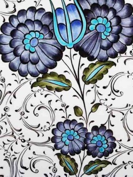 Iznik-Keramikteller 30 cm als Geschenk zum neuen Zuhause - 2