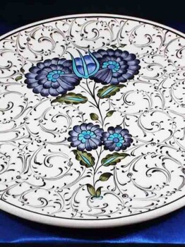 Iznik-Keramikteller 30 cm als Geschenk zum neuen Zuhause - 3