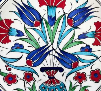 Iznik-Keramikteller als Lehrergeschenk 18 cm - 2