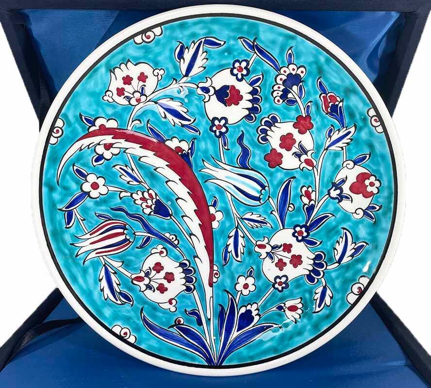 Iznik Pottery Plate 25cm - 1