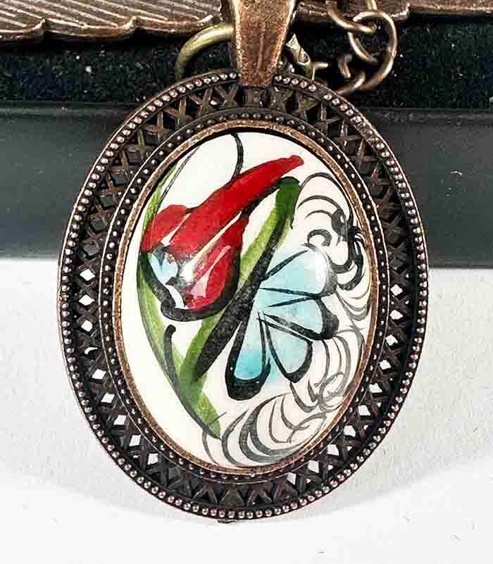 Iznik Tulpen: Lesezeichen - 1