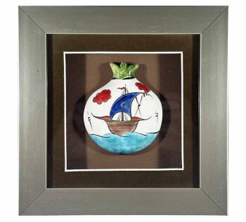 Kalyon – İznik Çinili Nar Plaket_Kopya(1) - 2