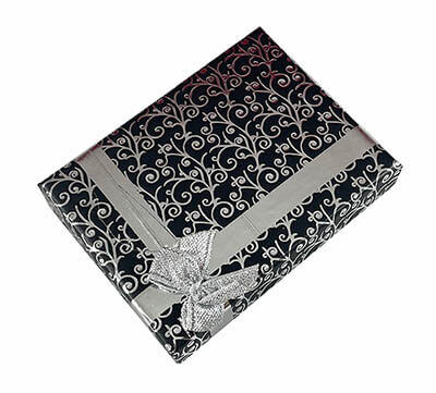 Karanfil Motif Hilal Kolye - 3