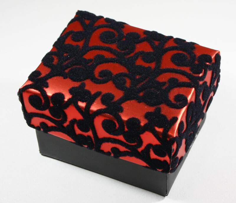 Kırmızı Lale İznik Çini Kol Düğmesi - 2