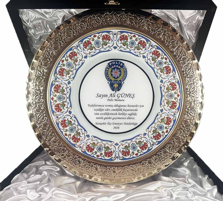 Kişiye Özel Gümüş Tabak - 1