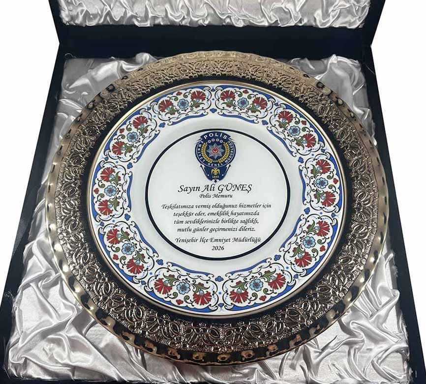 Kişiye Özel Gümüş Tabak - 2