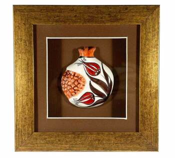 Kızıl Lale – İznik Çinili Nar - Çini Evi